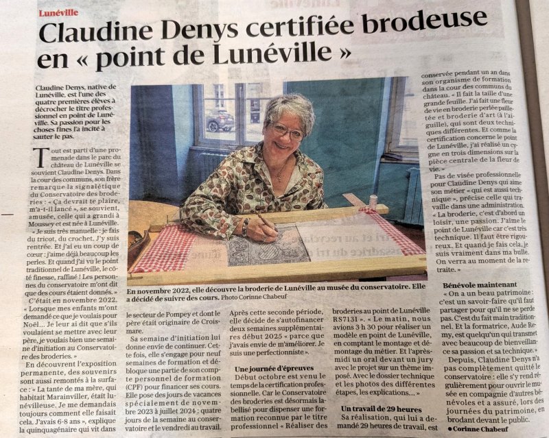 Focus Certification Claudine