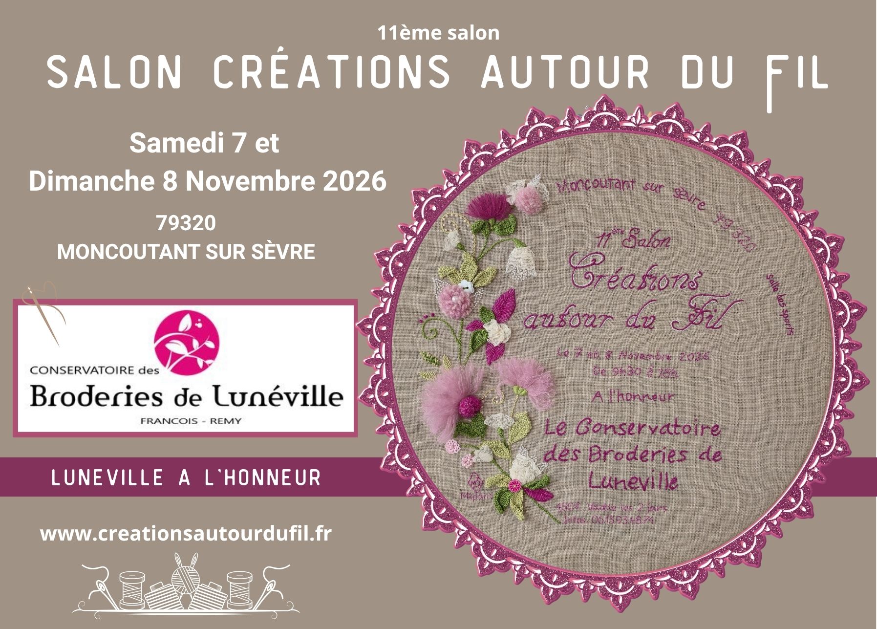 Publicité du Salon