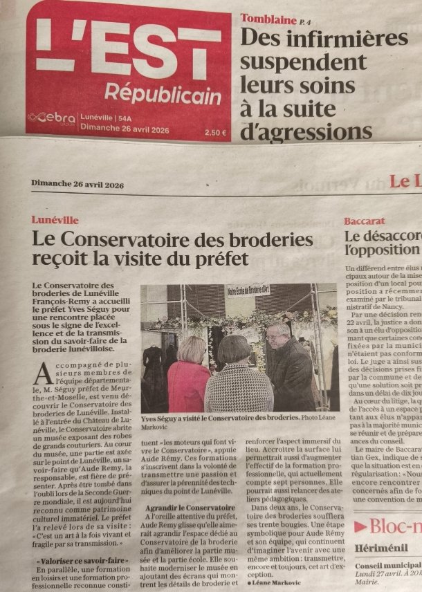 Article visite du préfet