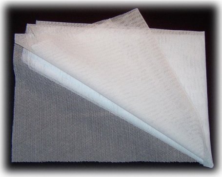 Tulle coton coupe (blanc)