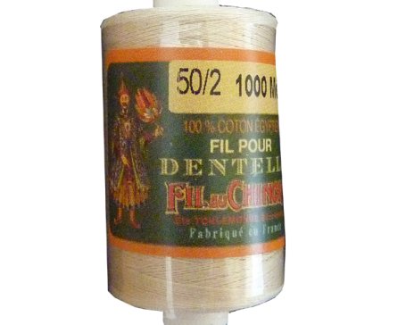 Fil coton écru 50