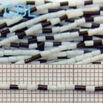 Perles tubes sur fil 05/05