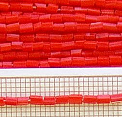 Perles tubes sur fil 20/02