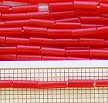 Perles tubes sur fil 20/03