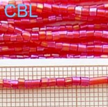 Perles tubes sur fil 20/06