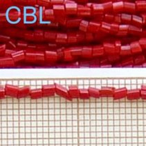 Perles tubes sur fil 20/08