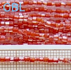 Perles tubes sur fil 30/08