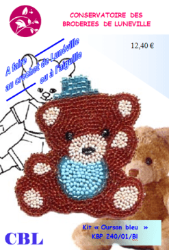 Kit Ours bleu KBP 240/01B