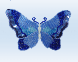 Kit Papillon bleu KBP 650/15