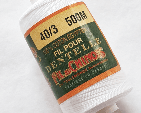 Fil coton blanc 40/3