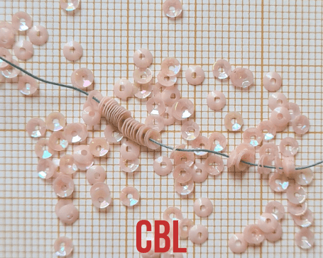 Paillettes cuvettes sur fil CU 24/14