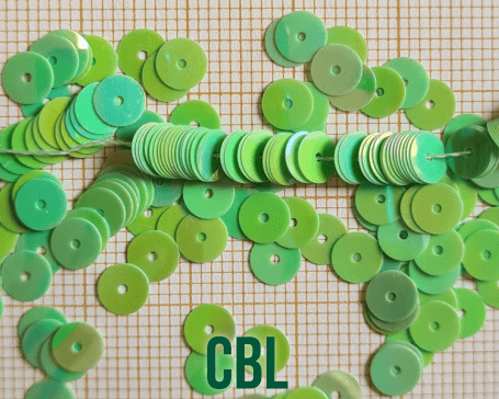 Paillettes sur fil PA 50/21