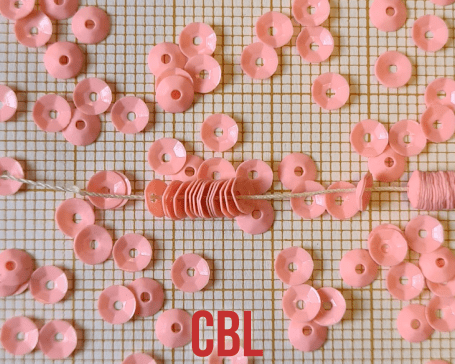 Paillettes cuvettes sur fil CU 23/28