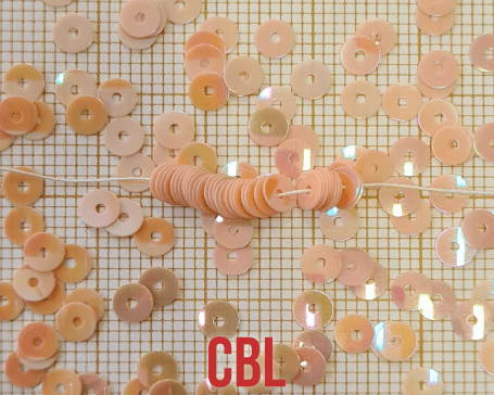 Paillettes sur fil PA 23/32