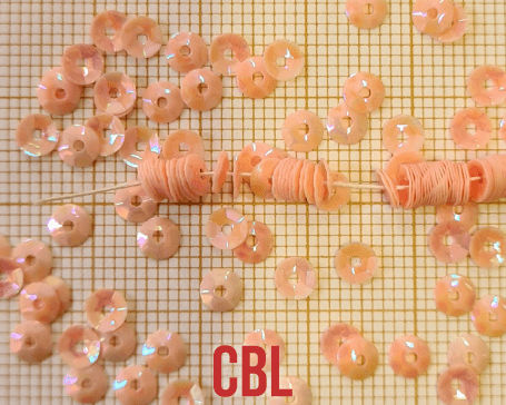 Paillettes cuvettes sur fil CU 23/34