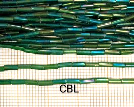 Perles tubes sur fil 50/03