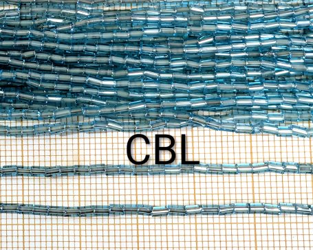 Perles tubes sur fil 60/12