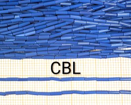 Perles tubes sur fil 70/05