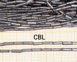 Perles tubes sur fil 80/02