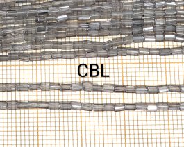 Perles tubes sur fil 80/04