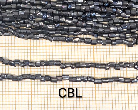 Perles tubes sur fil 80/06