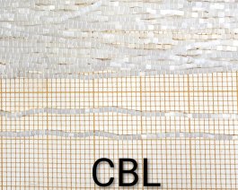 Perles tubes sur fil 90/01