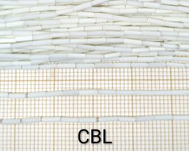 Perles tubes sur fil 90/07